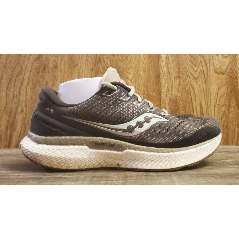 Saucony Triumph 18 Running Sneakers Womens Size 9.5 Wide Charcoal
